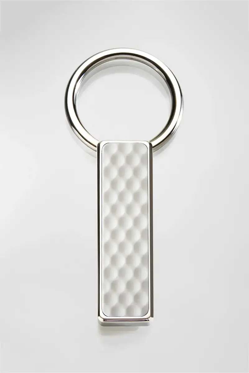 M Clip Men's Stainless Steel Golf Ball Easy-Open Key Ring | Thumbnail 3