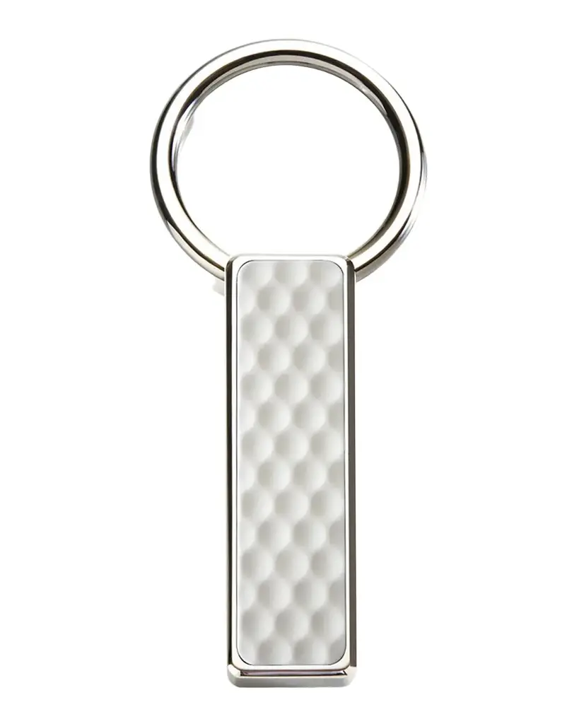 M Clip Men's Stainless Steel Golf Ball Easy-Open Key Ring
