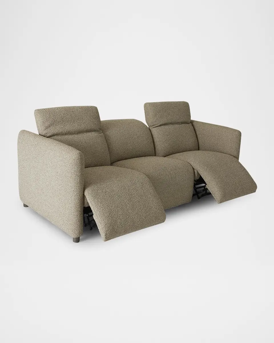 Bernhardt Luc Boucle Power-Motion Sofa, 90.5" | Thumbnail 2 Bernhardt Luc Boucle Power-Motion Sofa, 90.5" | Thumbnail 2
