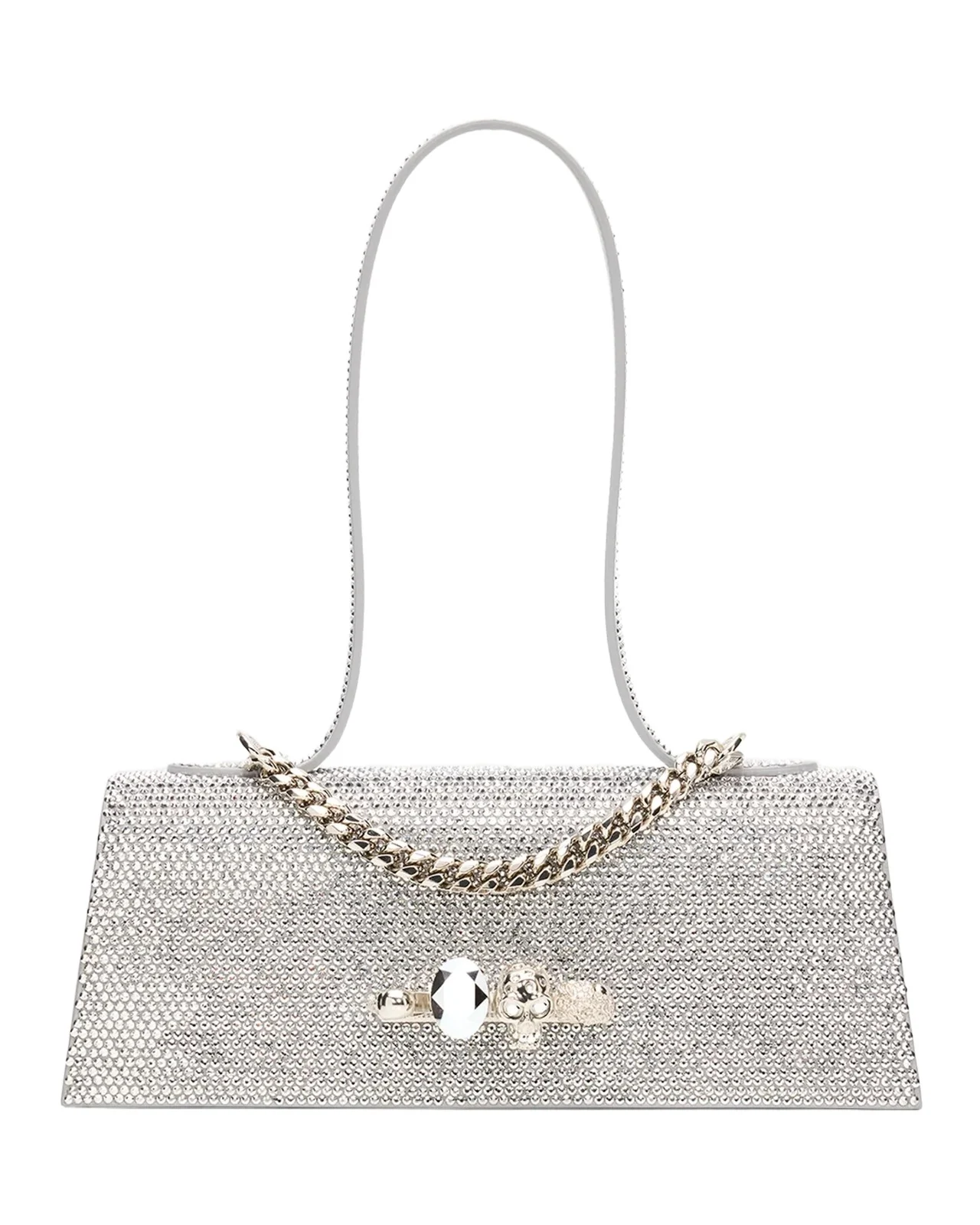 Alexander McQueen Jewelled Crystal Top-Handle Bag