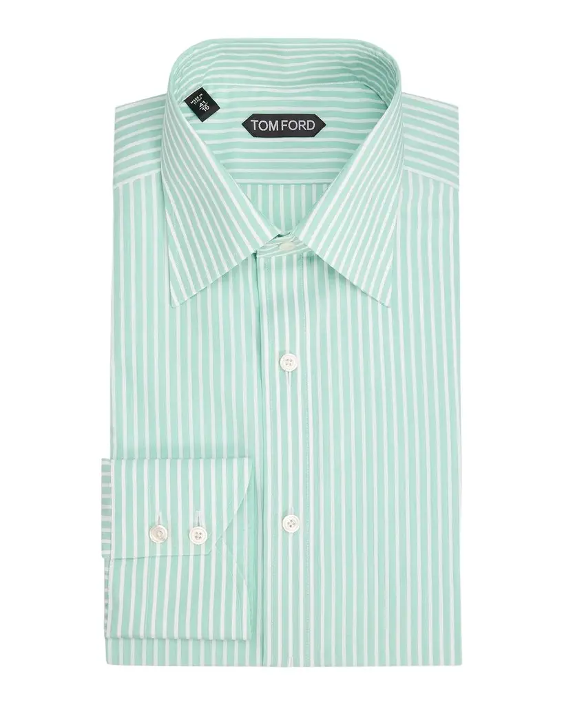 Tom Ford Men's Striped Cotton Shirt