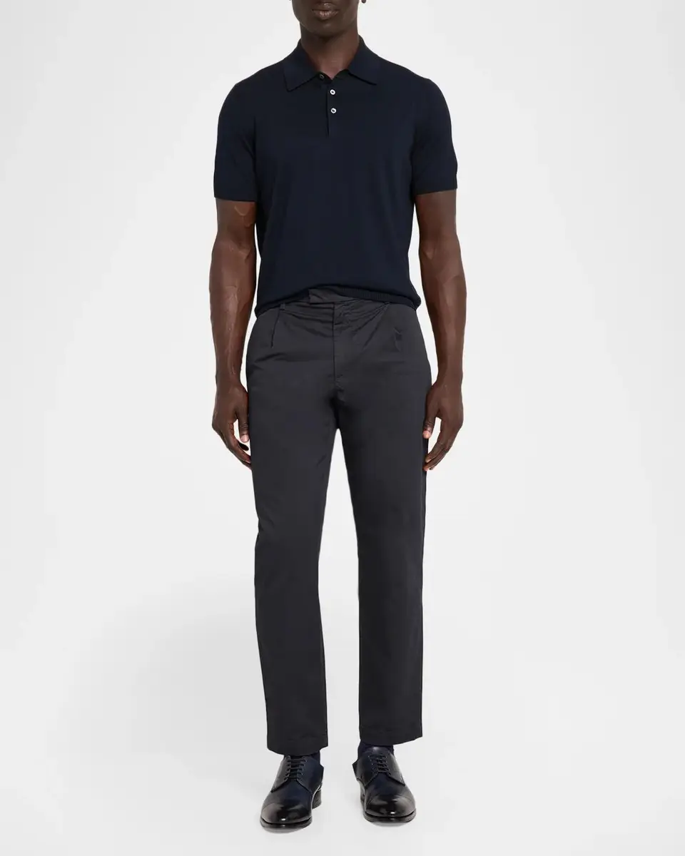 Barena Men's Masco Trevo Cotton Straight-Leg Pants | Thumbnail 2 Barena Men's Masco Trevo Cotton Straight-Leg Pants | Thumbnail 2