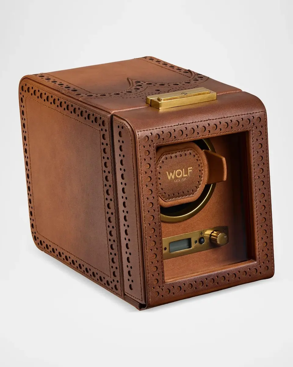 Wolf Brogue Single Watch Winder | Thumbnail 2 Wolf Brogue Single Watch Winder | Thumbnail 2