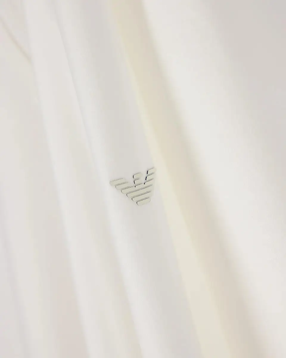 Emporio Armani Men's Lyocell and Cotton Jersey Tipped-Collar Polo Shirt | Thumbnail 6 Emporio Armani Men's Lyocell and Cotton Jersey Tipped-Collar Polo Shirt | Thumbnail 6