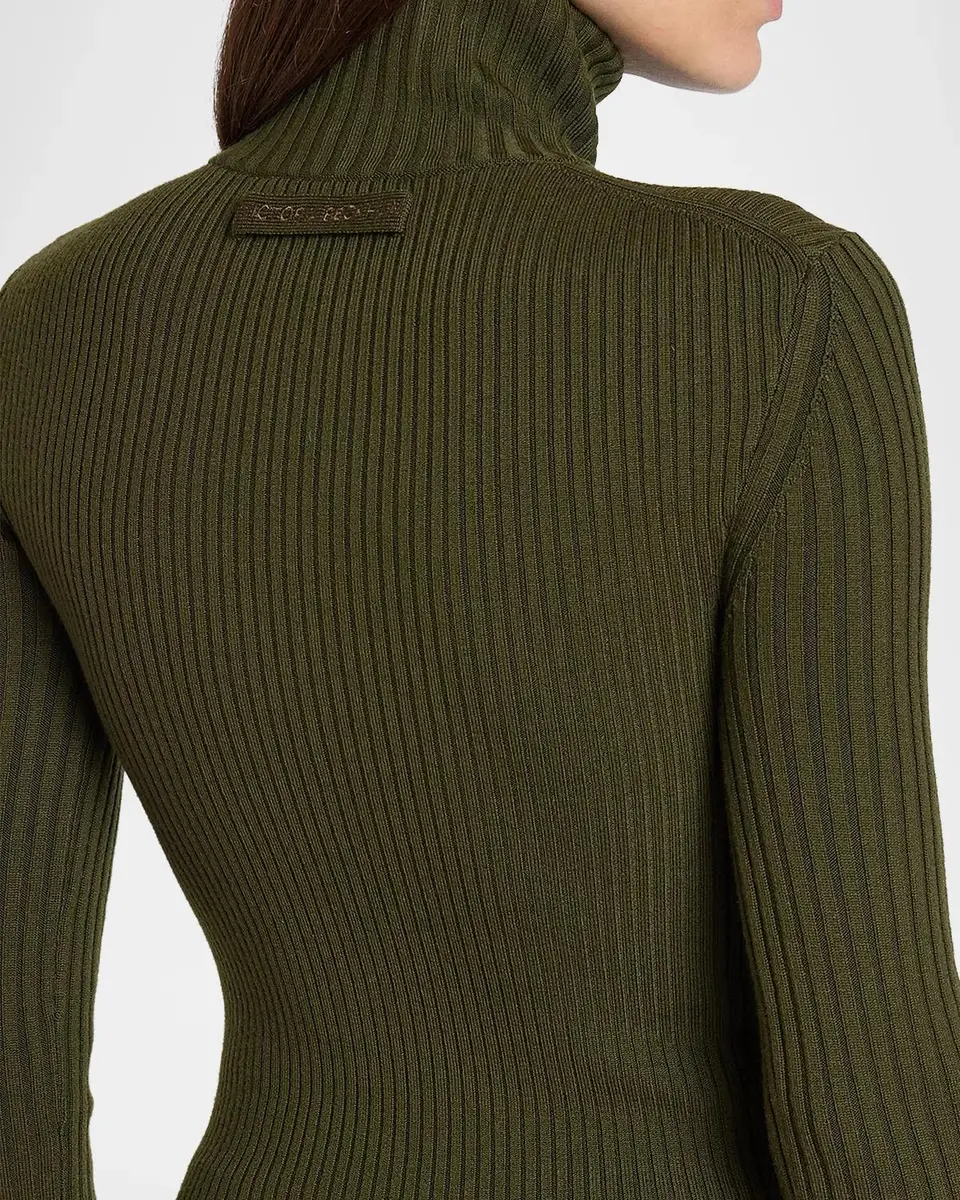 Victoria Beckham Rib-Knit Wool-Blend Sweater | Thumbnail 5 Victoria Beckham Rib-Knit Wool-Blend Sweater | Thumbnail 5
