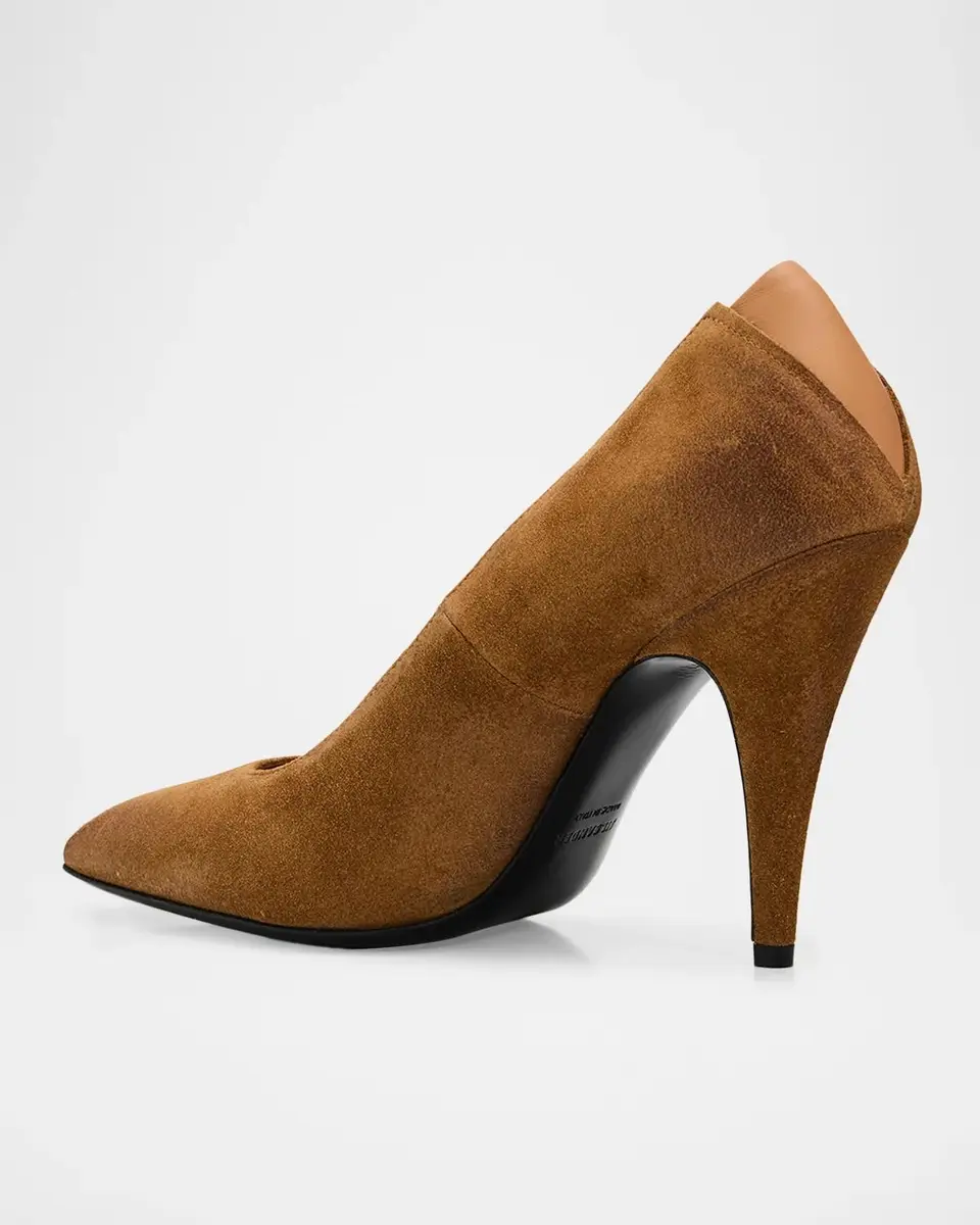 Jil Sander 95mm Suede Pointed-Toe Pumps | Thumbnail 2 Jil Sander 95mm Suede Pointed-Toe Pumps | Thumbnail 2