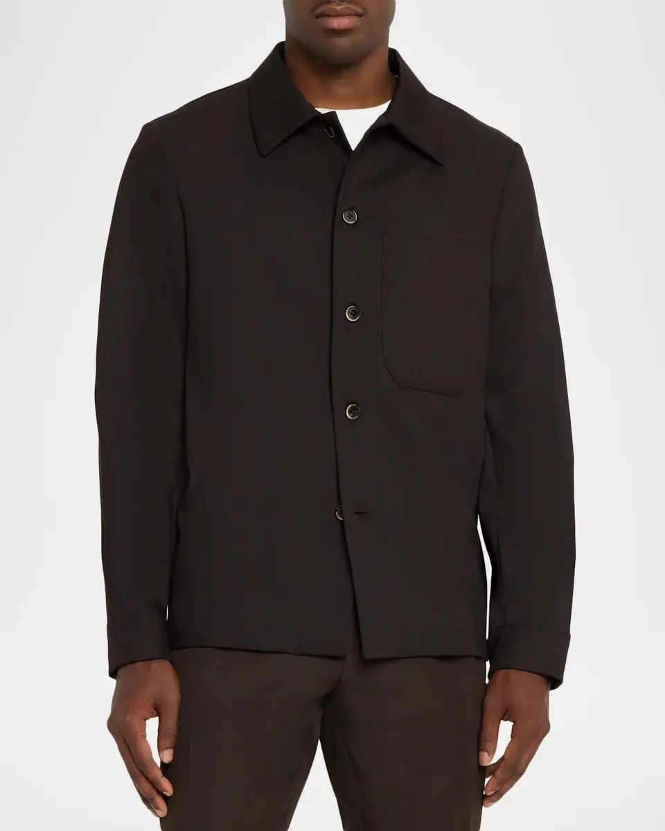 Barena Men's Cedrone Cotton-Blend Overshirt | Thumbnail 4 Barena Men's Cedrone Cotton-Blend Overshirt | Thumbnail 4