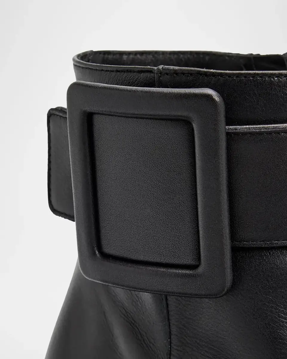 Roger Vivier 85mm Viv Ville Leather Booties | Thumbnail 3 Roger Vivier 85mm Viv Ville Leather Booties | Thumbnail 3