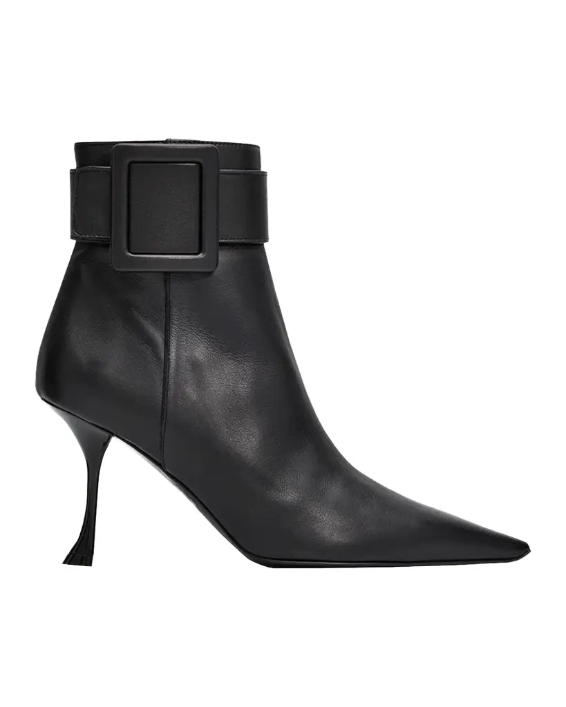 85mm Viv Ville Leather Booties 85mm Viv Ville Leather Booties