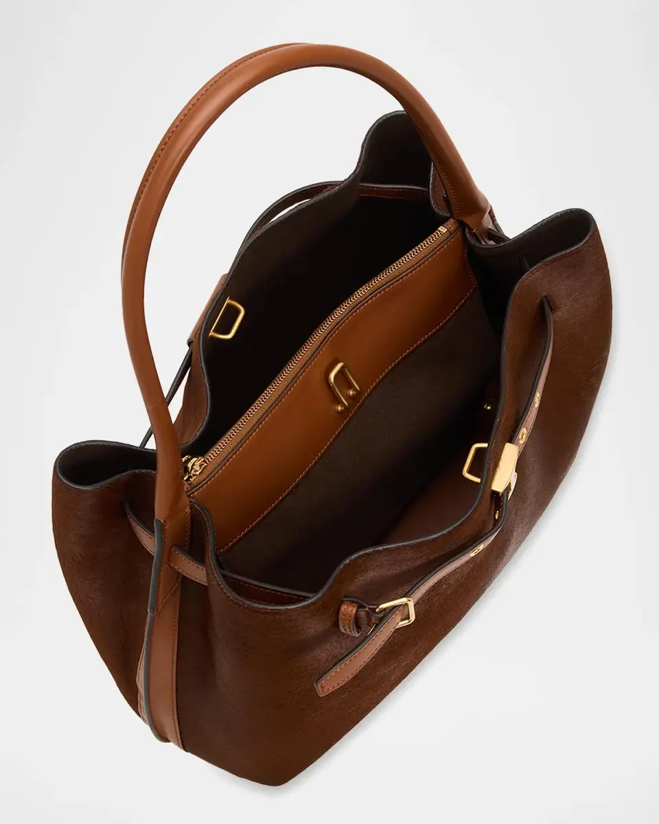 Tod's Tim Calf Hair Top-Handle Bag | Thumbnail 4 Tod's Tim Calf Hair Top-Handle Bag | Thumbnail 4
