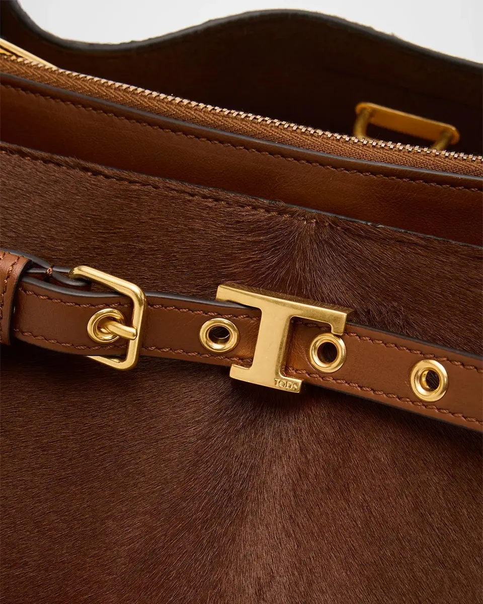 Tod's Tim Calf Hair Top-Handle Bag | Thumbnail 6 Tod's Tim Calf Hair Top-Handle Bag | Thumbnail 6