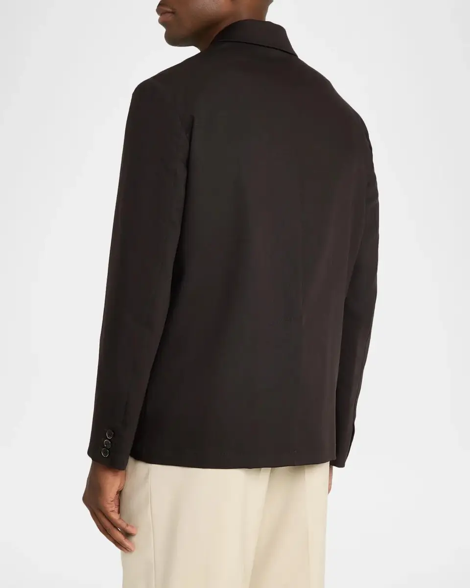 Barena Men's Refuso Cotton Double-Breasted Blazer | Thumbnail 3