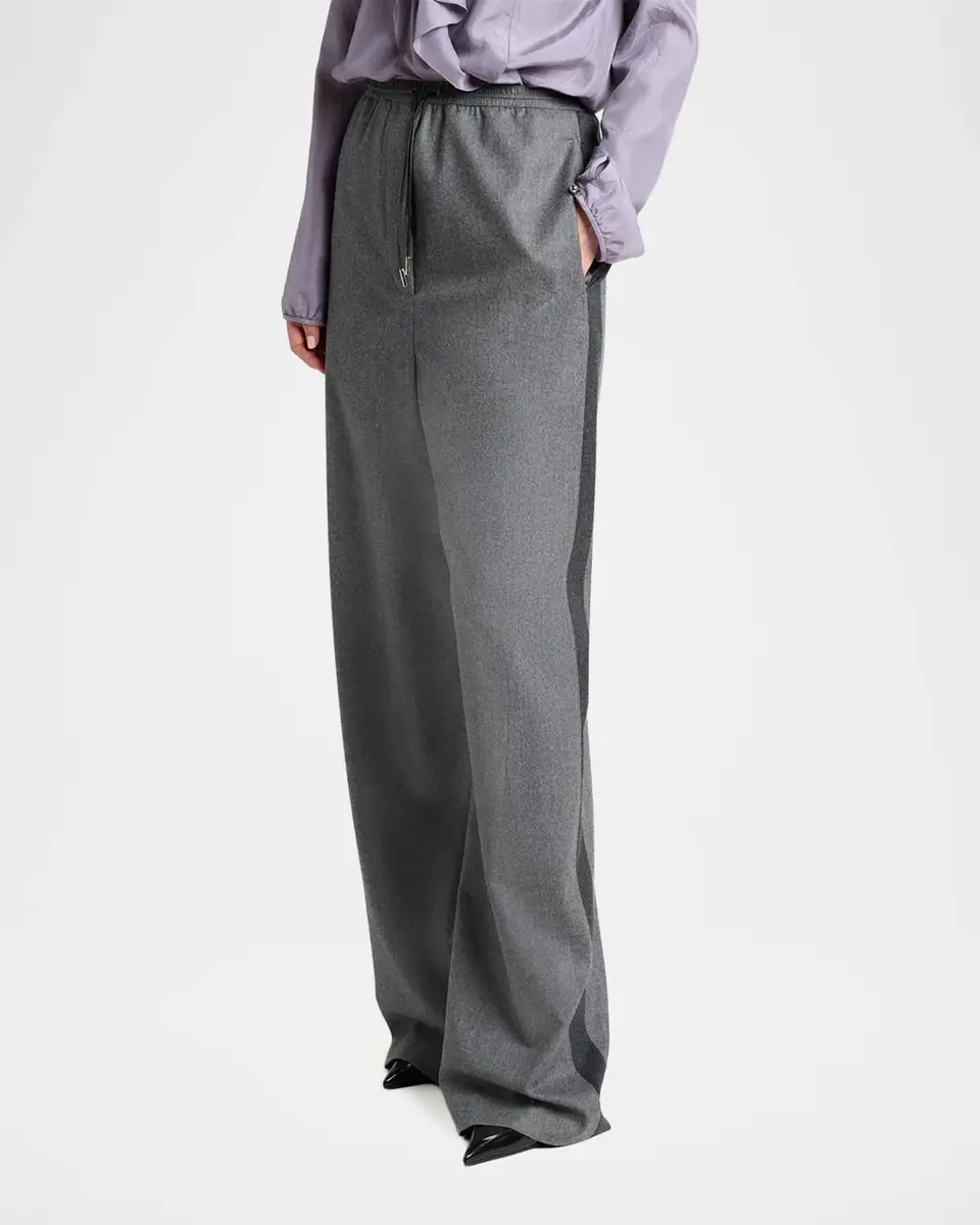 Lanvin Loose-Fit Wool Trousers | Thumbnail 4 Lanvin Loose-Fit Wool Trousers | Thumbnail 4