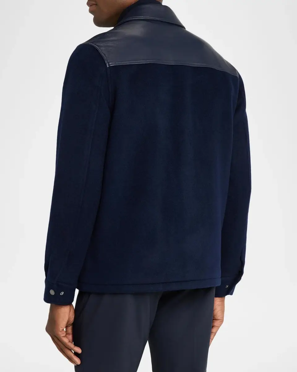 Bugatchi Men's Wool & Cashmere Jacket | Thumbnail 3 Bugatchi Men's Wool & Cashmere Jacket | Thumbnail 3