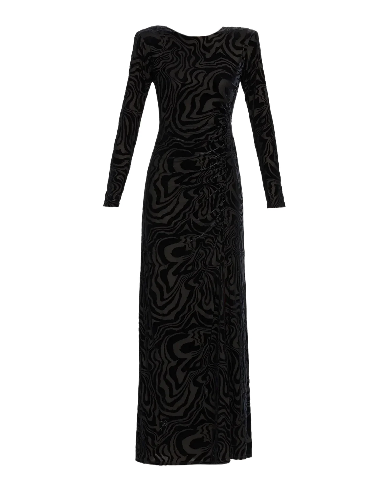 April Devoré Velvet Maxi Dress April Devoré Velvet Maxi Dress