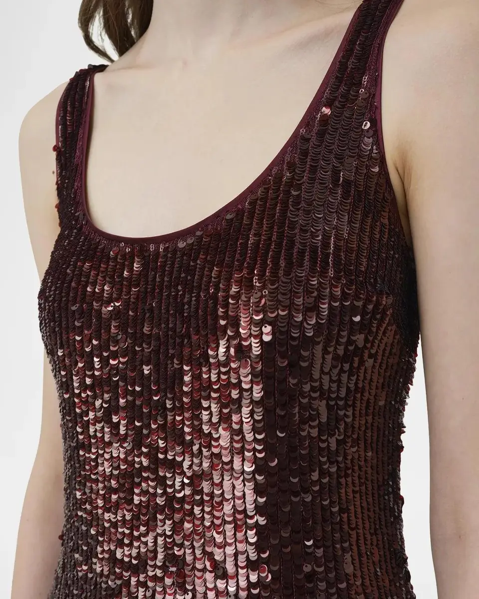 Simkhai Bex Sequined Tank Maxi Dress | Thumbnail 5 Simkhai Bex Sequined Tank Maxi Dress | Thumbnail 5