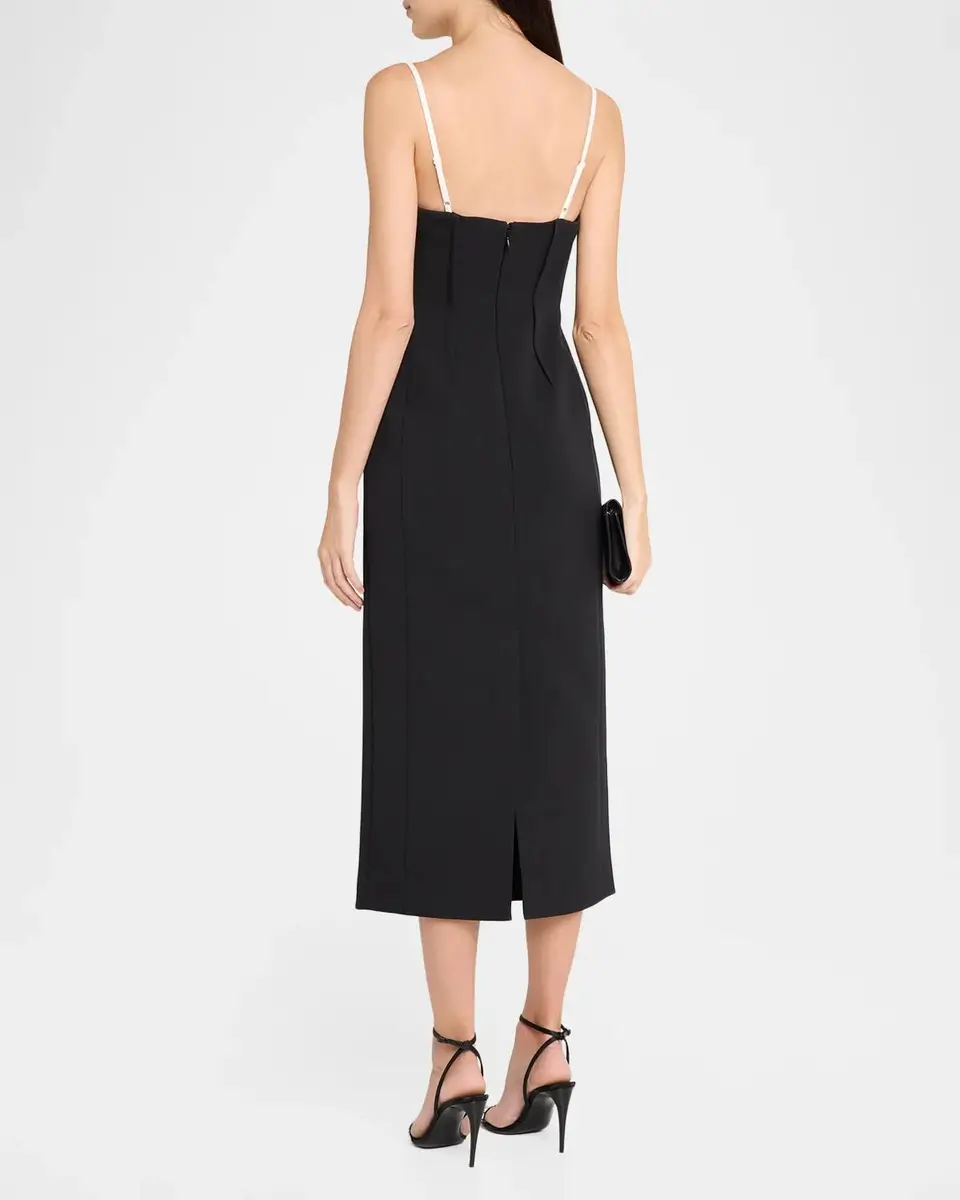 Simkhai Kristen Column Midi Dress | Thumbnail 3 Simkhai Kristen Column Midi Dress | Thumbnail 3