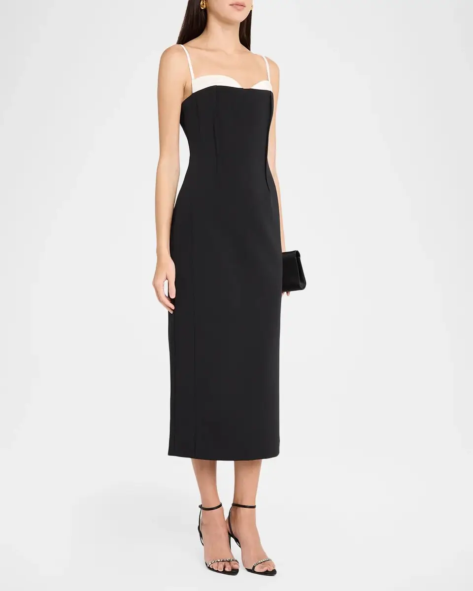 Simkhai Kristen Column Midi Dress | Thumbnail 4 Simkhai Kristen Column Midi Dress | Thumbnail 4