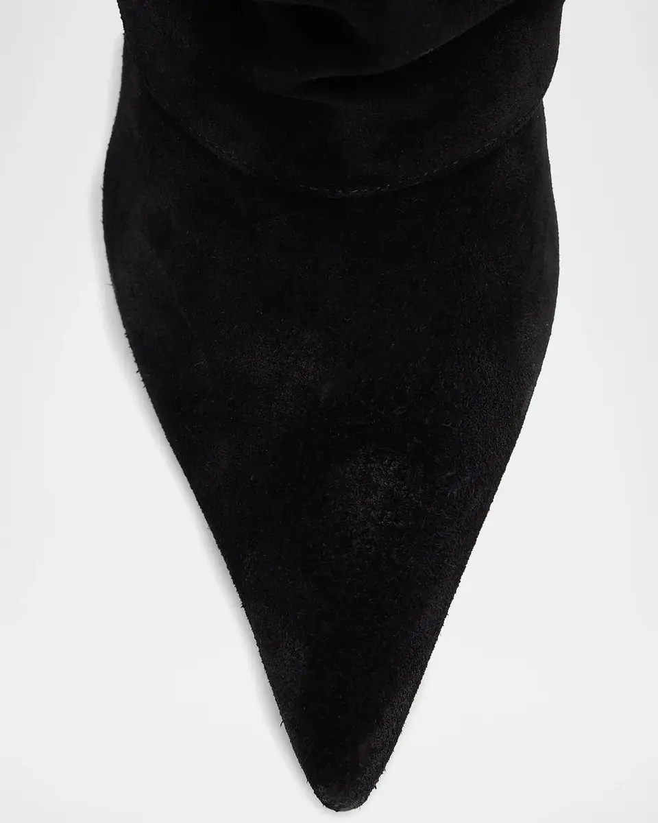 Schutz Mikki Up Cloak 75MM Suede Slouch Boots | Thumbnail 6 Schutz Mikki Up Cloak 75MM Suede Slouch Boots | Thumbnail 6