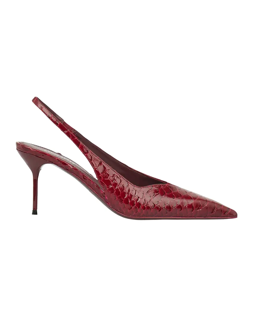 Paris Texas Lidia 70MM Leather Slingback Pumps | Thumbnail 2
