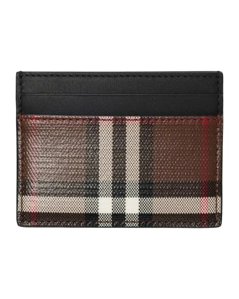 Sandon Check Card Case Sandon Check Card Case