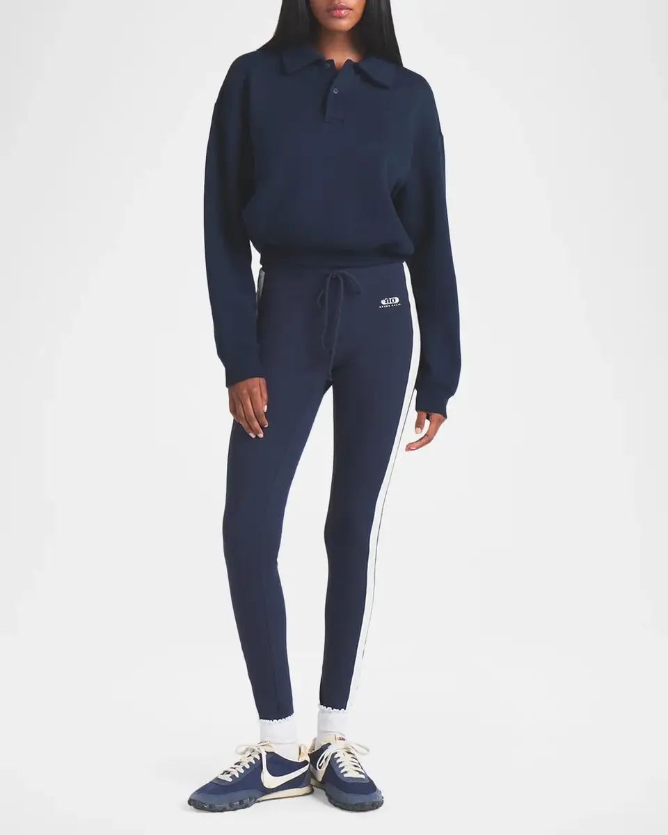 Skims Cotton Fleece Polo Sweatshirt | Thumbnail 2 Skims Cotton Fleece Polo Sweatshirt | Thumbnail 2