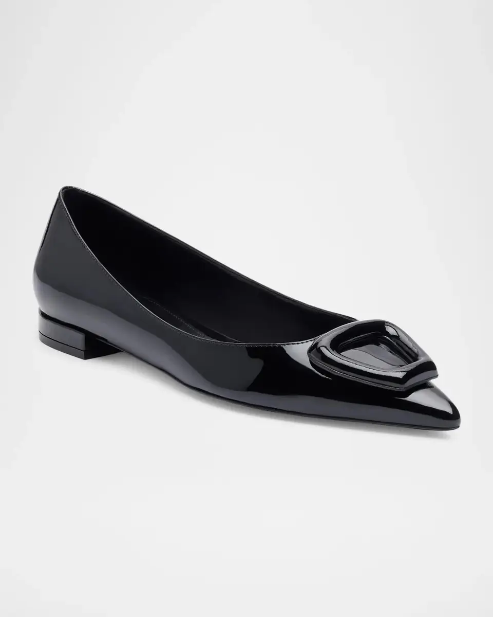 Stuart Weitzman VeryVinnie Patent Leather Ballet Flats | Thumbnail 2