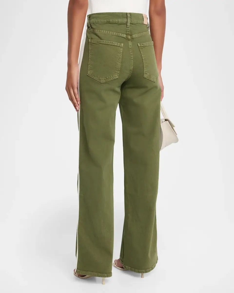 Le Jean Track Side-Stripe Straight-Leg Jeans | Thumbnail 3 Le Jean Track Side-Stripe Straight-Leg Jeans | Thumbnail 3