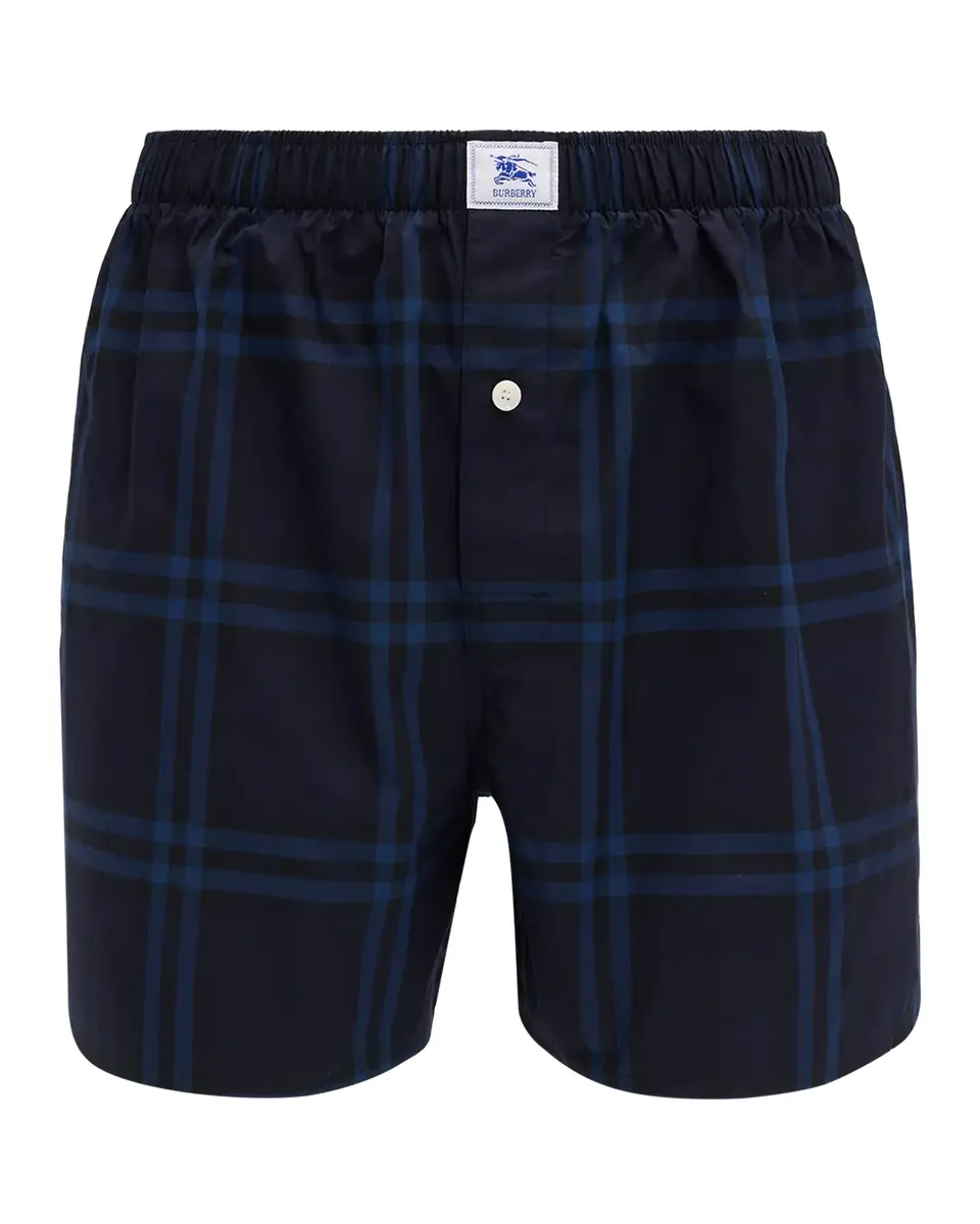 Burberry Men's Barnaby Checked Cotton Boxer Shorts | Thumbnail 2 Burberry Men's Barnaby Checked Cotton Boxer Shorts | Thumbnail 2