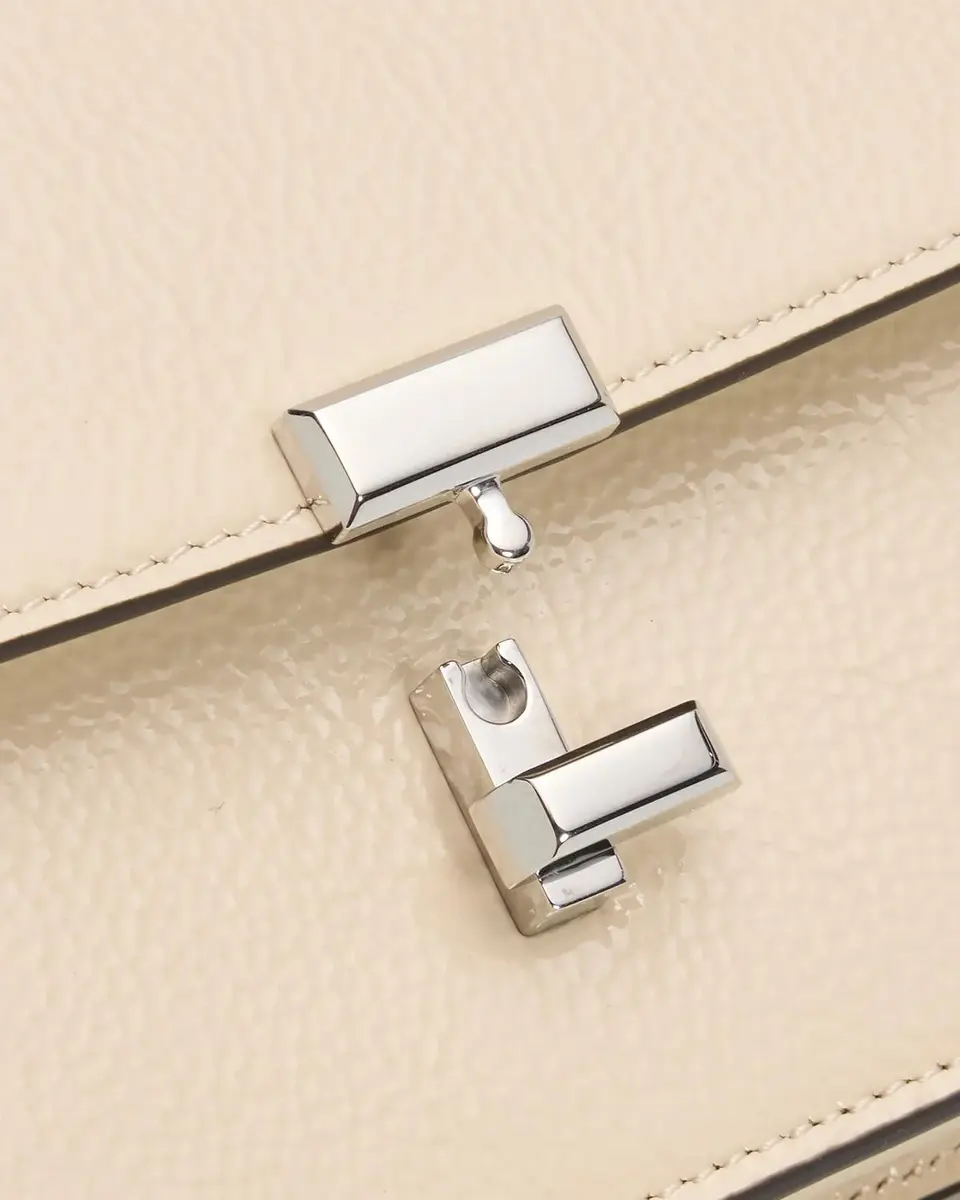 TOTEME T-Lock Grained Patent Leather Crossbody Bag | Thumbnail 6 TOTEME T-Lock Grained Patent Leather Crossbody Bag | Thumbnail 6