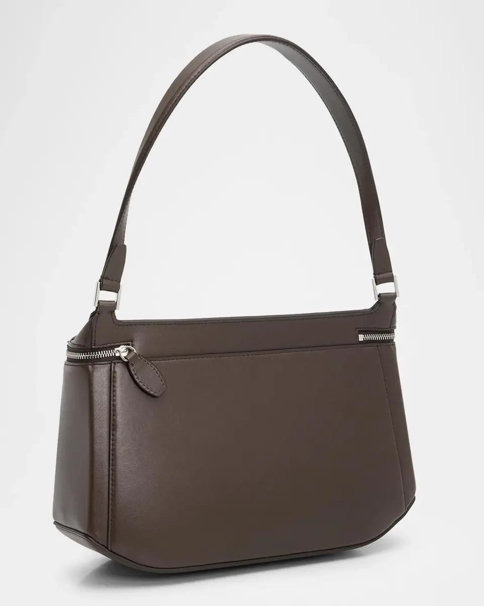 TOTEME Clip Leather Shoulder Bag | Thumbnail 3 TOTEME Clip Leather Shoulder Bag | Thumbnail 3