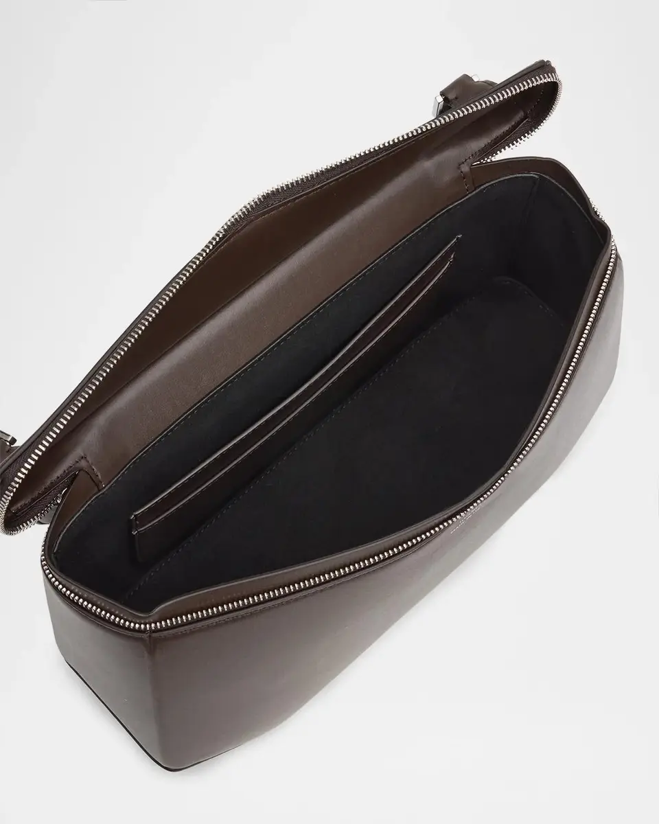 TOTEME Clip Leather Shoulder Bag | Thumbnail 4 TOTEME Clip Leather Shoulder Bag | Thumbnail 4