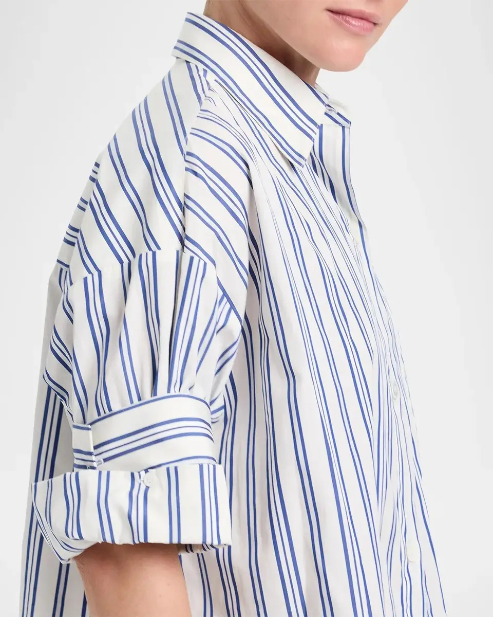 TWP Next Ex Cropped Cotton Poplin Shirt | Thumbnail 5 TWP Next Ex Cropped Cotton Poplin Shirt | Thumbnail 5