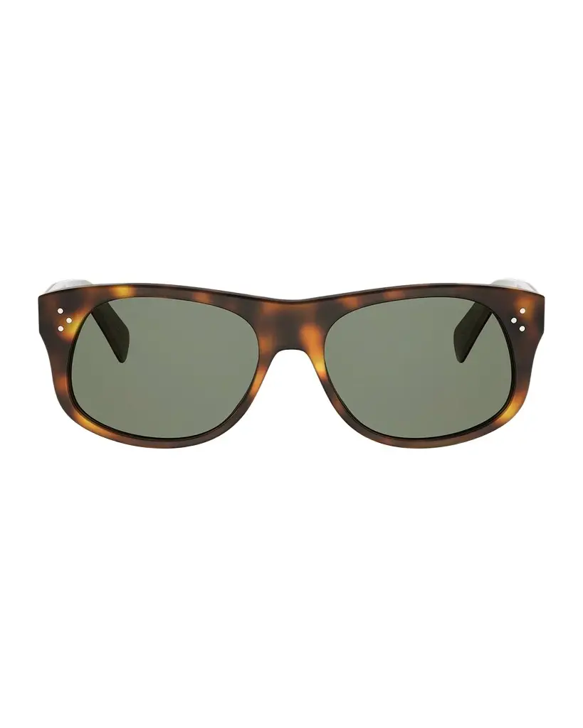 Celine Men's 3 Dots 57MM Geometric Sunglasses