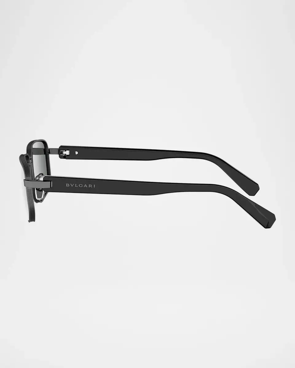 BVLGARI Men's 58MM Polarized Rectangular Sunglasses | Thumbnail 5 BVLGARI Men's 58MM Polarized Rectangular Sunglasses | Thumbnail 5
