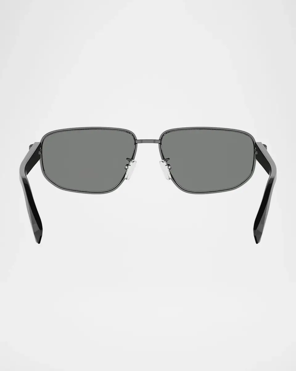 BVLGARI Men's 58MM Polarized Rectangular Sunglasses | Thumbnail 6 BVLGARI Men's 58MM Polarized Rectangular Sunglasses | Thumbnail 6
