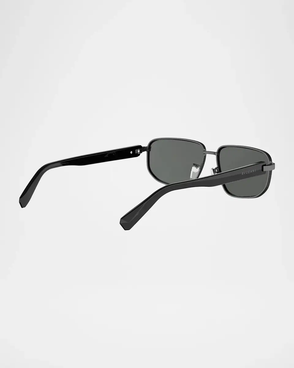 BVLGARI Men's 58MM Polarized Rectangular Sunglasses | Thumbnail 7 BVLGARI Men's 58MM Polarized Rectangular Sunglasses | Thumbnail 7