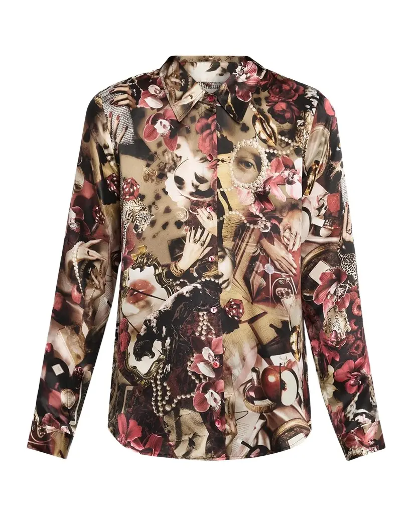 Tyler Printed Silk Blouse Tyler Printed Silk Blouse