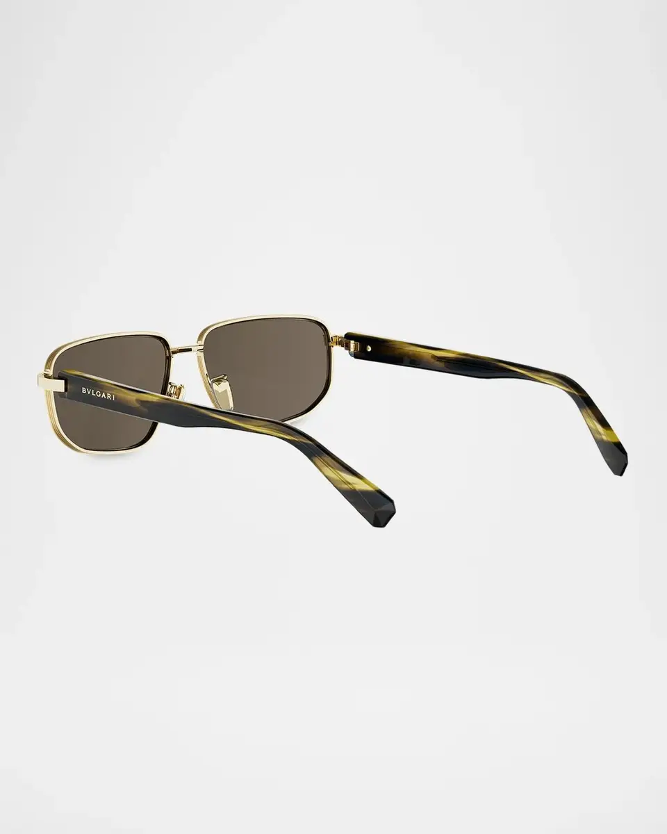 BVLGARI Men's Octo 58MM Rectangular Sunglasses | Thumbnail 2 BVLGARI Men's Octo 58MM Rectangular Sunglasses | Thumbnail 2
