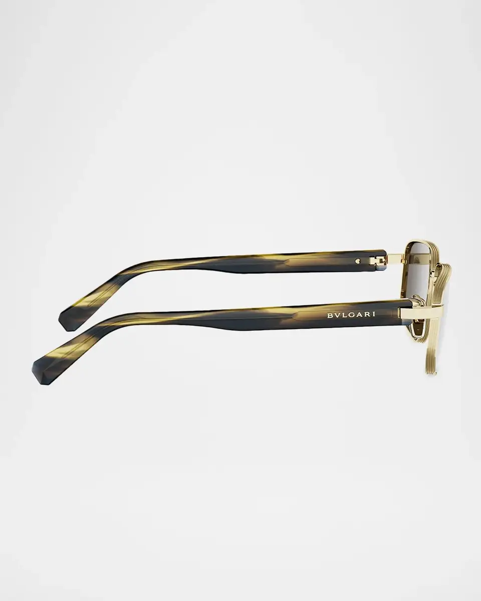 BVLGARI Men's Octo 58MM Rectangular Sunglasses | Thumbnail 4 BVLGARI Men's Octo 58MM Rectangular Sunglasses | Thumbnail 4