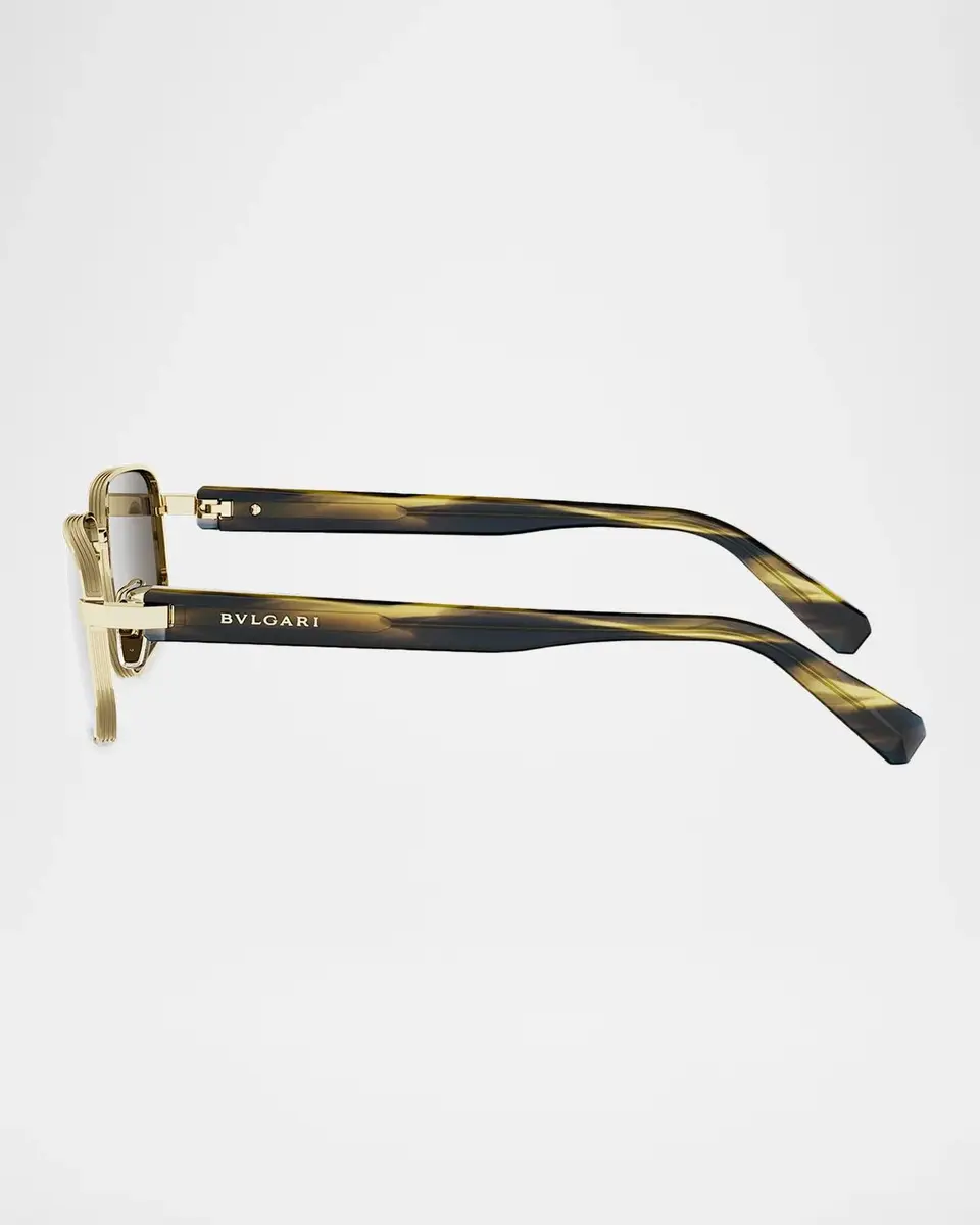 BVLGARI Men's Octo 58MM Rectangular Sunglasses | Thumbnail 5 BVLGARI Men's Octo 58MM Rectangular Sunglasses | Thumbnail 5