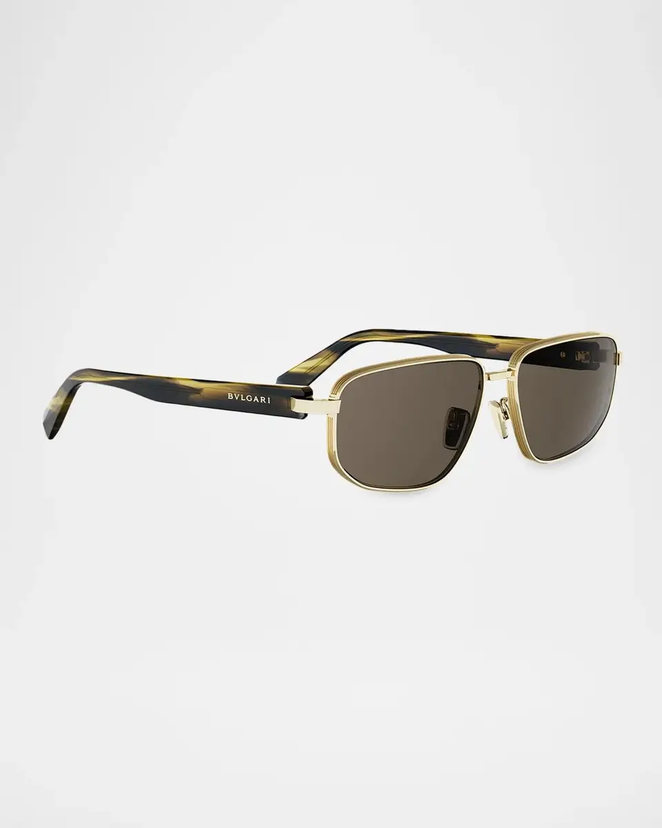 BVLGARI Men's Octo 58MM Rectangular Sunglasses | Thumbnail 8 BVLGARI Men's Octo 58MM Rectangular Sunglasses | Thumbnail 8