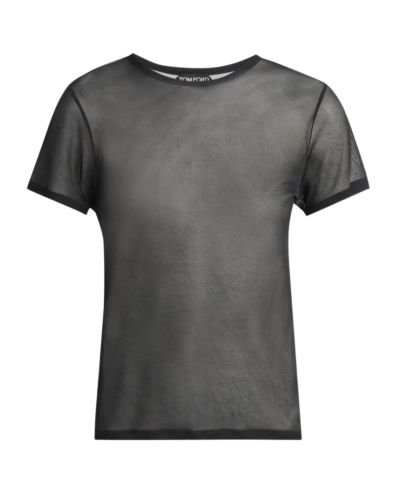 Tom Ford Sheer Light Crepe Jersey Short-Sleeve T-Shirt