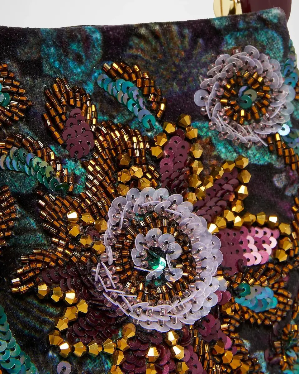 Dries Van Noten Small Bead Embroidered Top-Handle Bag | Thumbnail 6 Dries Van Noten Small Bead Embroidered Top-Handle Bag | Thumbnail 6