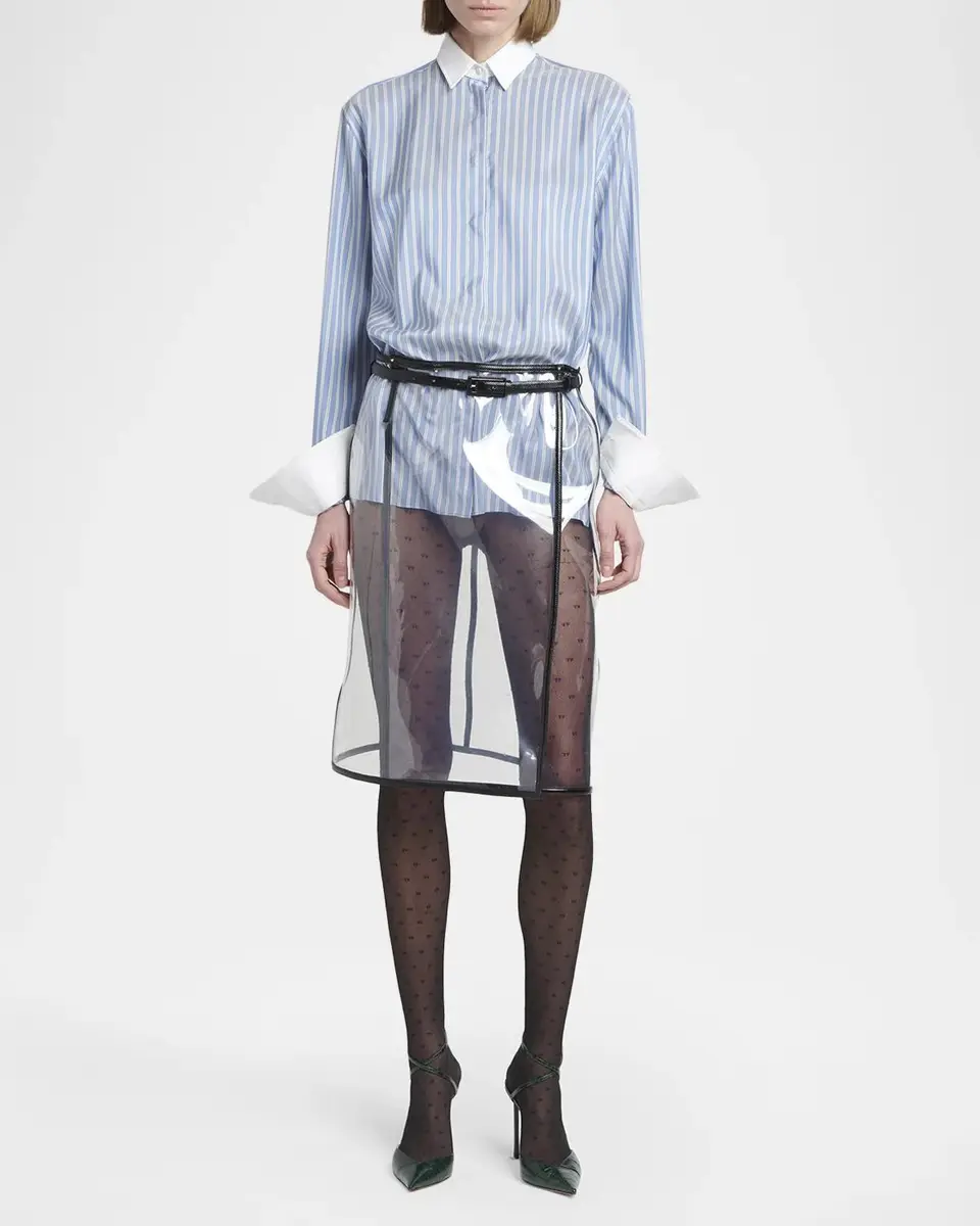 Tom Ford Striped Silk Button-Down Shirt | Thumbnail 2 Tom Ford Striped Silk Button-Down Shirt | Thumbnail 2