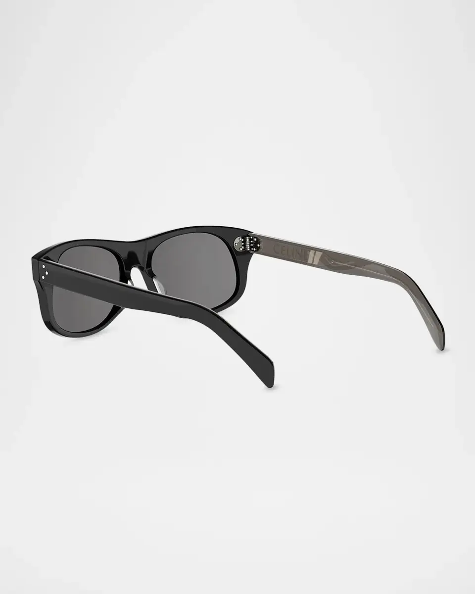 Celine Men's 3 Dots 57MM Rectangular Sunglasses | Thumbnail 4 Celine Men's 3 Dots 57MM Rectangular Sunglasses | Thumbnail 4