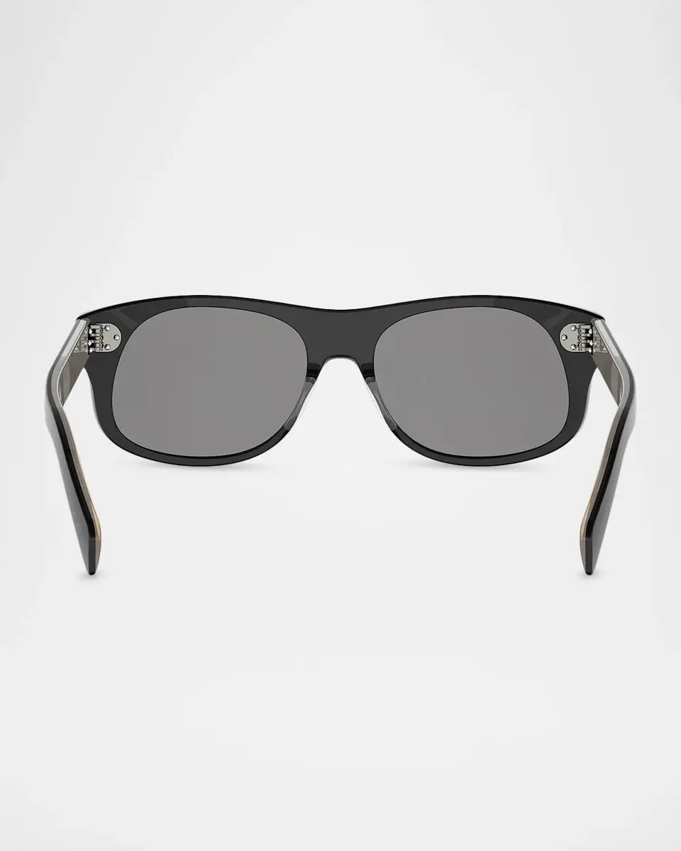 Celine Men's 3 Dots 57MM Rectangular Sunglasses | Thumbnail 5 Celine Men's 3 Dots 57MM Rectangular Sunglasses | Thumbnail 5