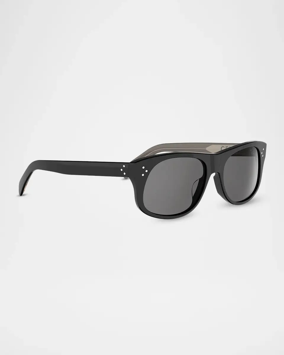 Celine Men's 3 Dots 57MM Rectangular Sunglasses | Thumbnail 10 Celine Men's 3 Dots 57MM Rectangular Sunglasses | Thumbnail 10