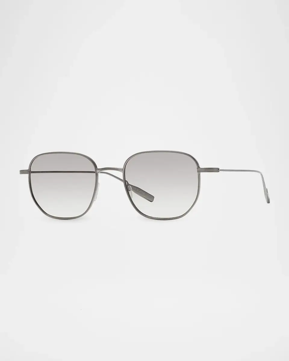 BARTON PERREIRA Men's Revere 50MM Titanium Square Sunglasses | Thumbnail 3 BARTON PERREIRA Men's Revere 50MM Titanium Square Sunglasses | Thumbnail 3