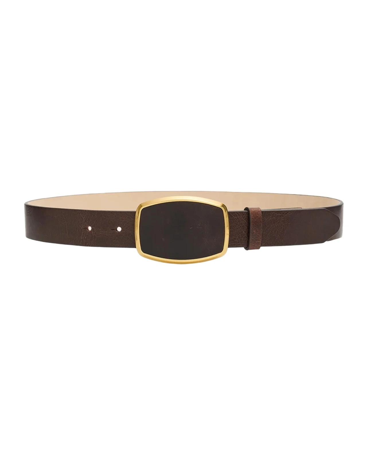 rag & bone Wyatt Inlay Leather Belt